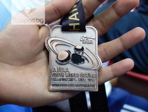 Медал от европейското първенство по бокс за младежи в София 2014