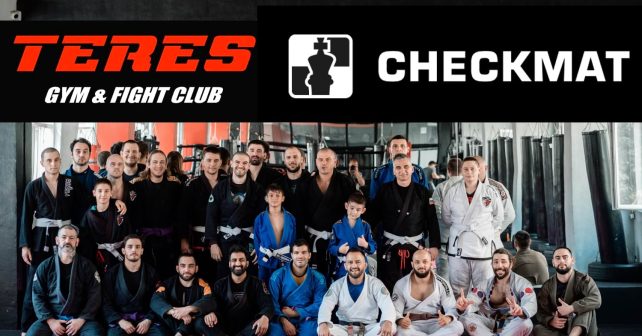 Teres Gym & Fight Club е официален представител за България на престижния международен отбор по бразилско джиу джицу – CHECKMAT Jiu-Jitsu.